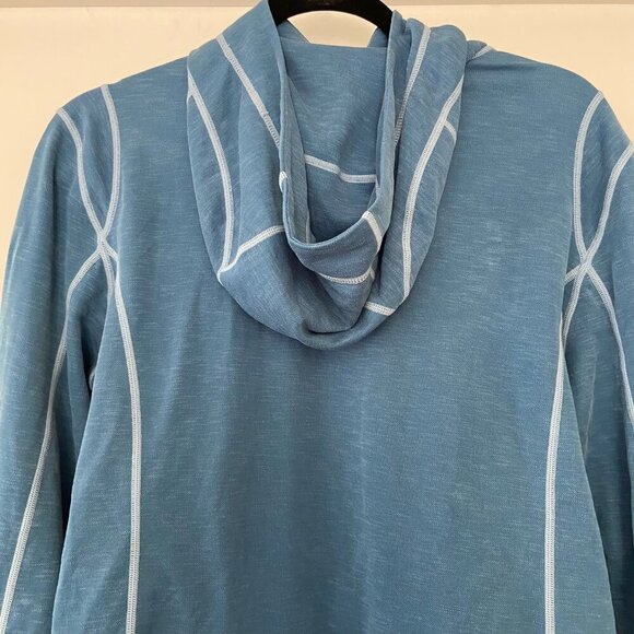 KUHL Women's Moongazer Full Zip Up Jacket Hoodie w/ Pockets Blue Size M Gorpcore - Picture 9 of 11